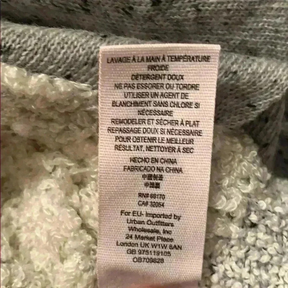 Free People Oatmeal Counting Sheep Jacket - Picture 8 of 8